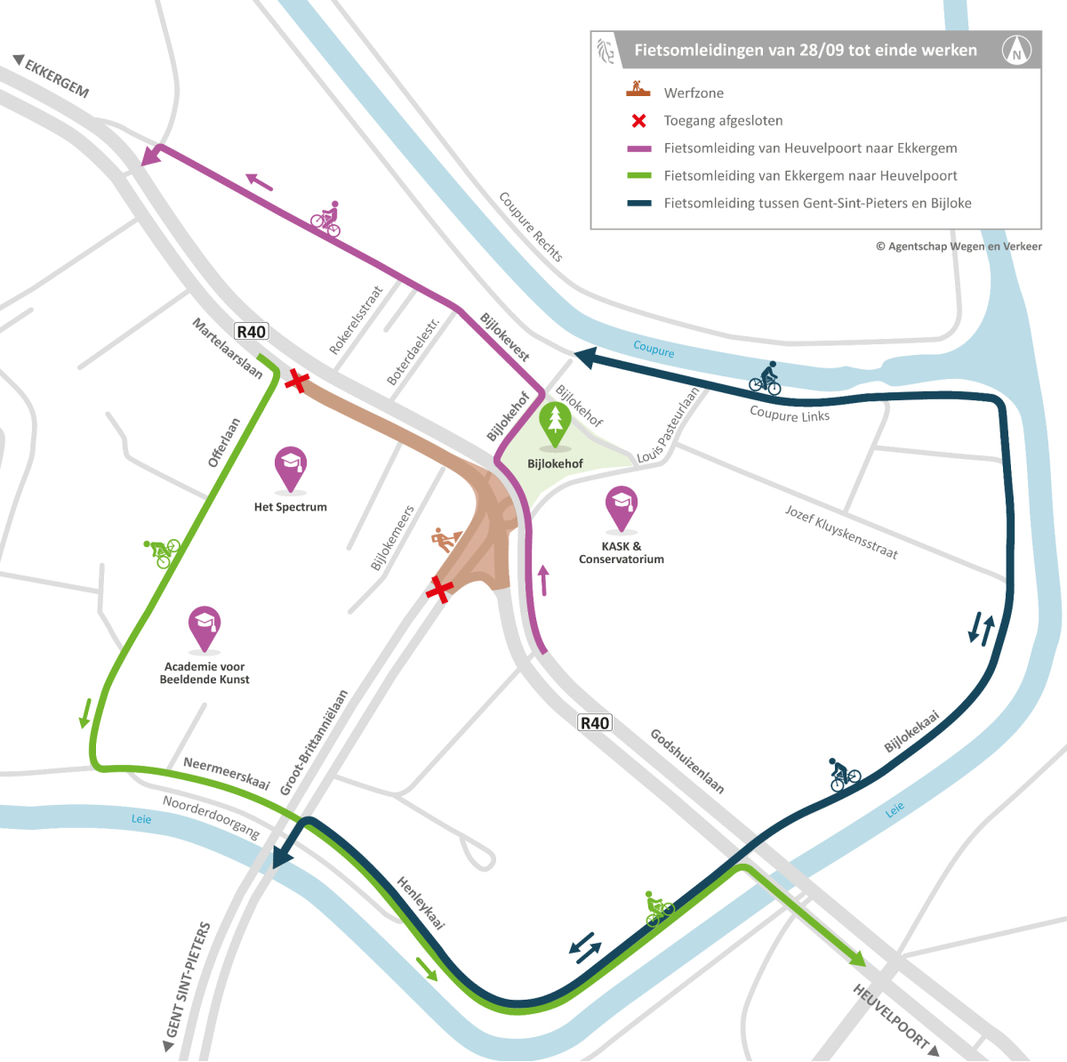 2026-08-18_AWV-OVL_R40xGroot-Brittannielaan_Omleidingskaart_voetgangers_fietsers